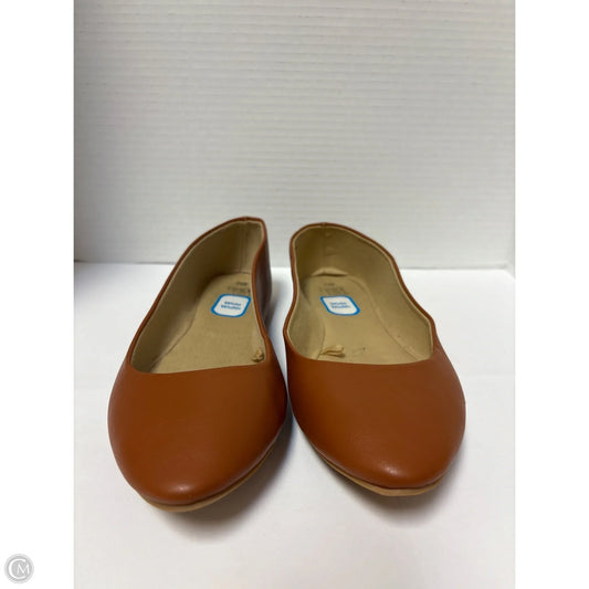 Shoes Flats By Time And Tru In Brown, Size: 7