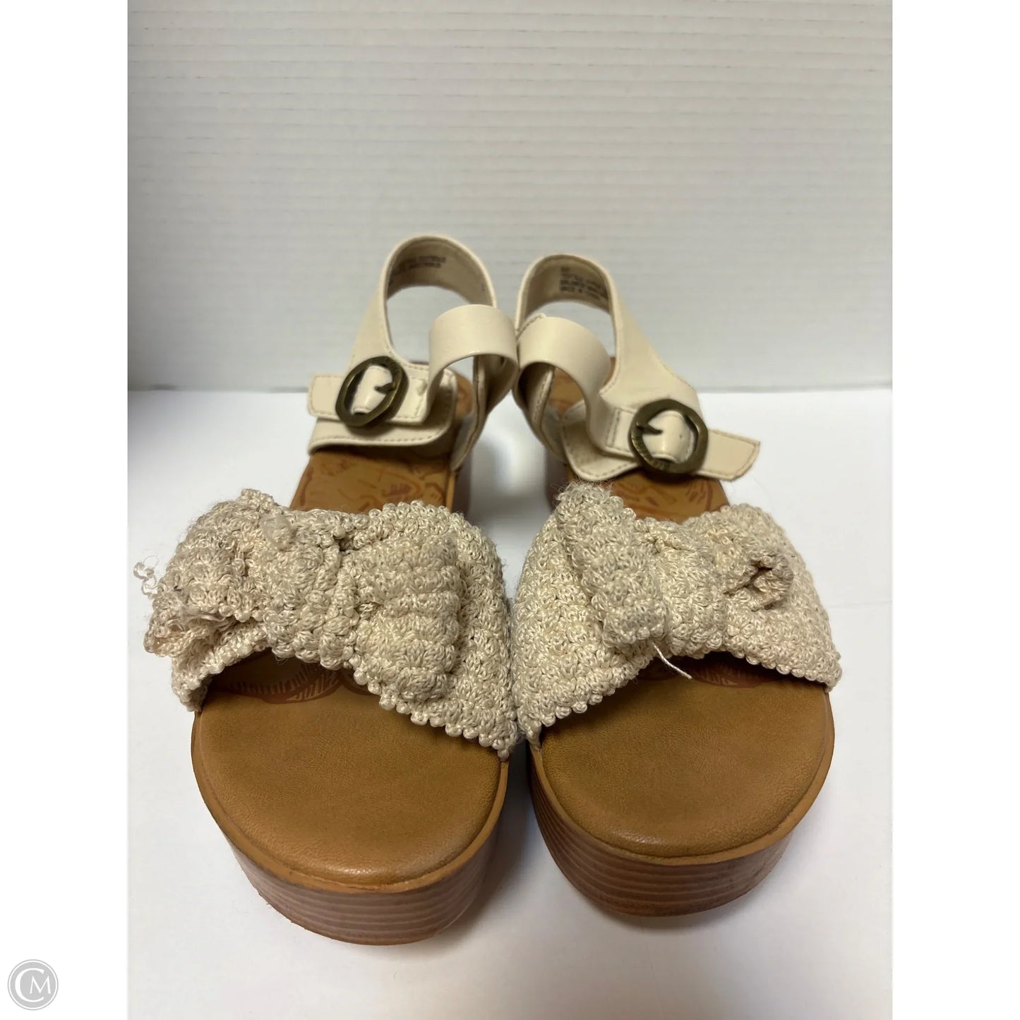 Sandals Heels Block By Blowfish In Tan, Size: 8.5
