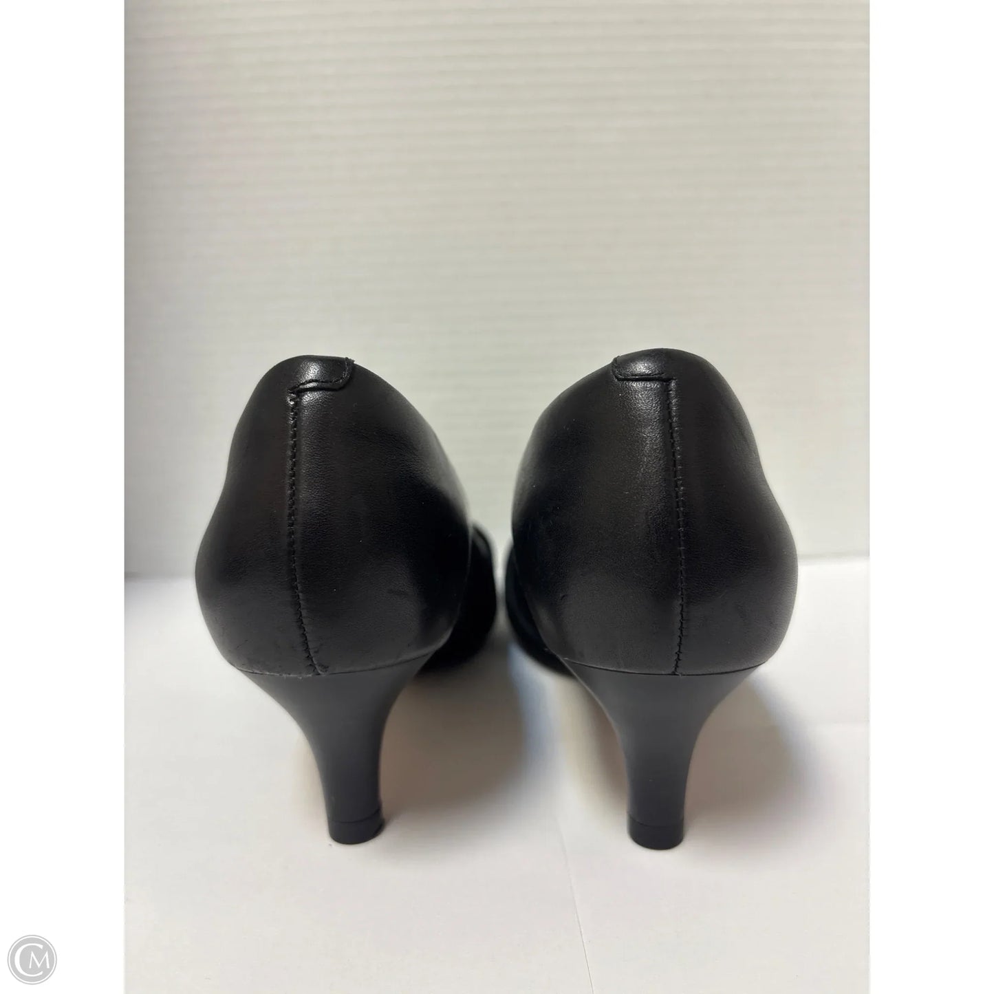 Shoes Heels Kitten By Clarks In Black, Size: 8