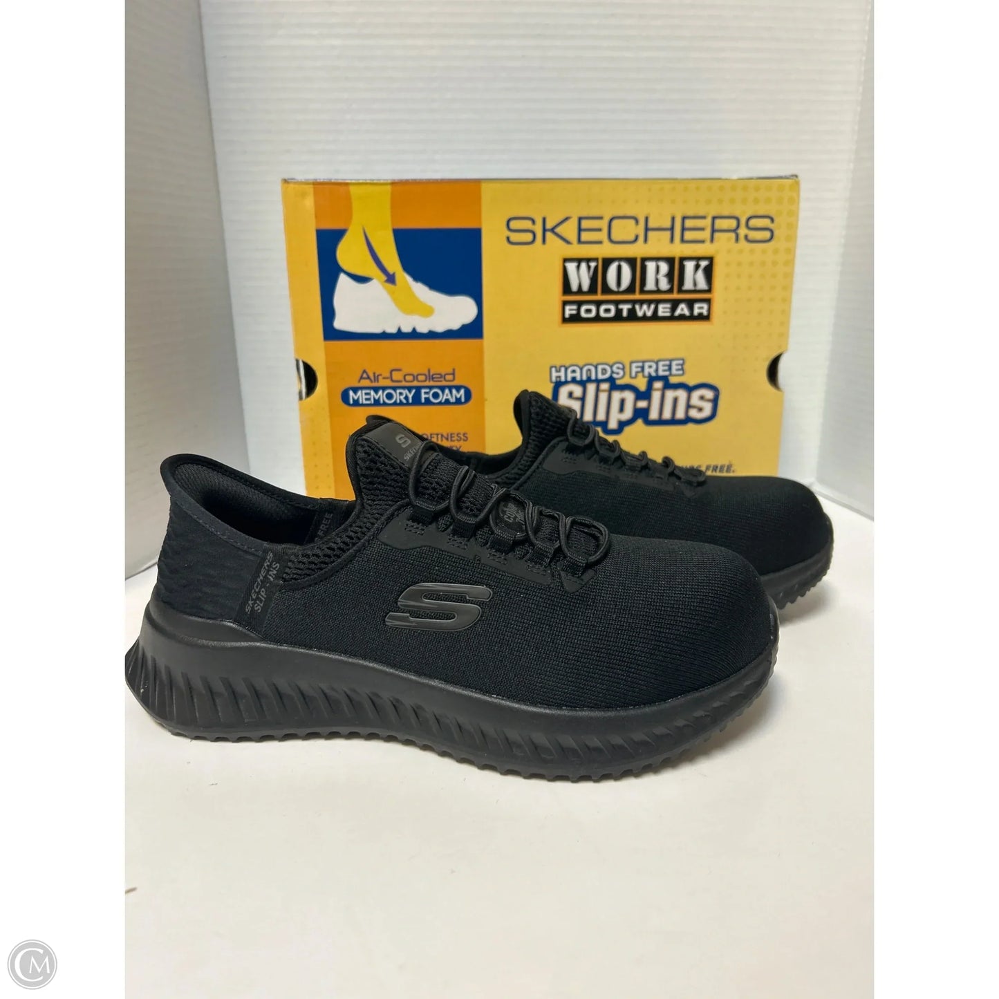 Shoes Flats By Skechers In Black, Size: 7.5