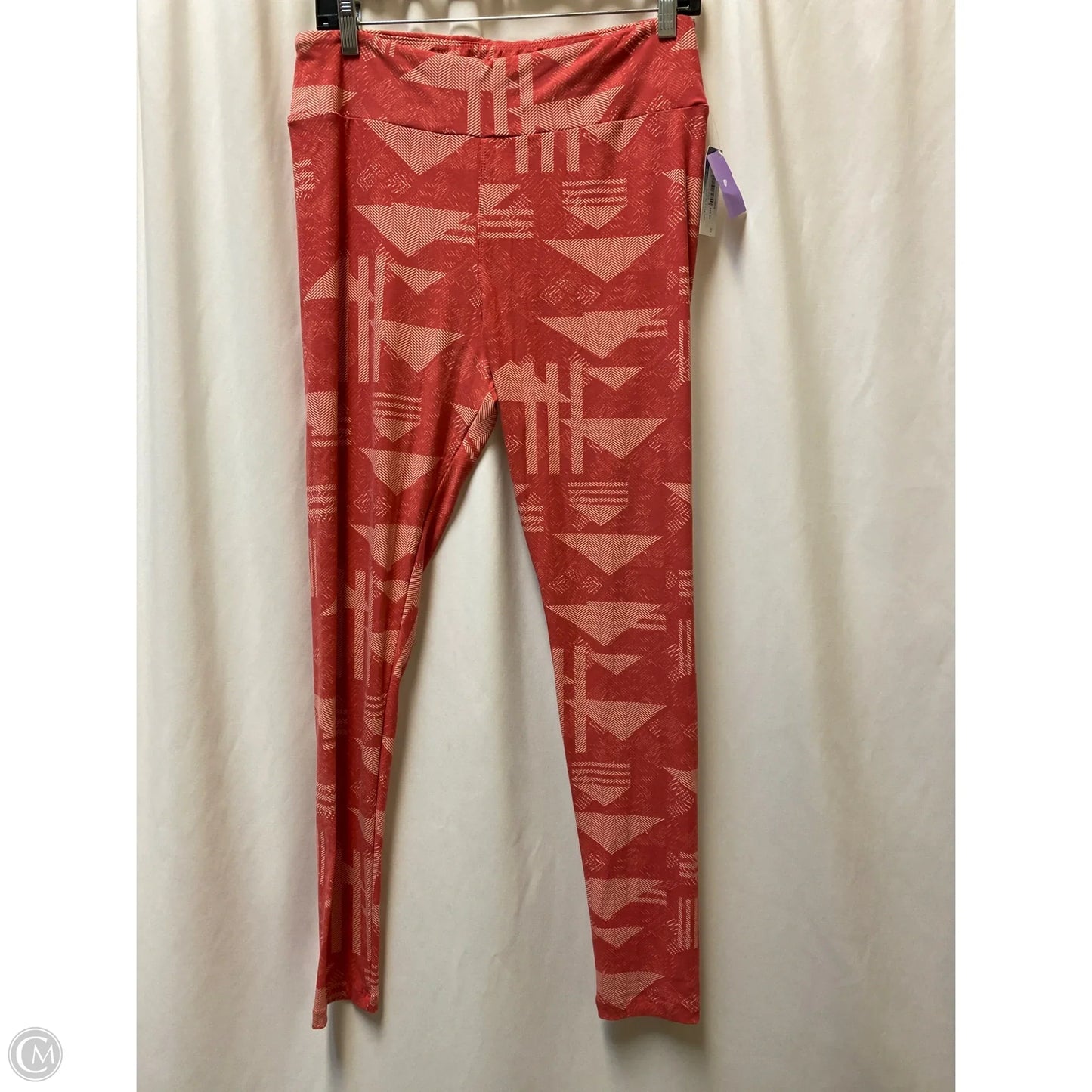 Pants Leggings By Lularoe In Pink, Size: Osfm