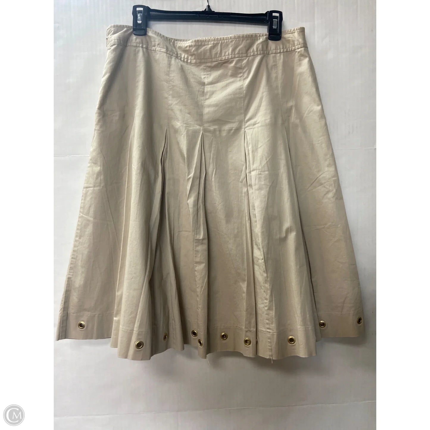 Skirt Midi By George In Tan, Size: 12