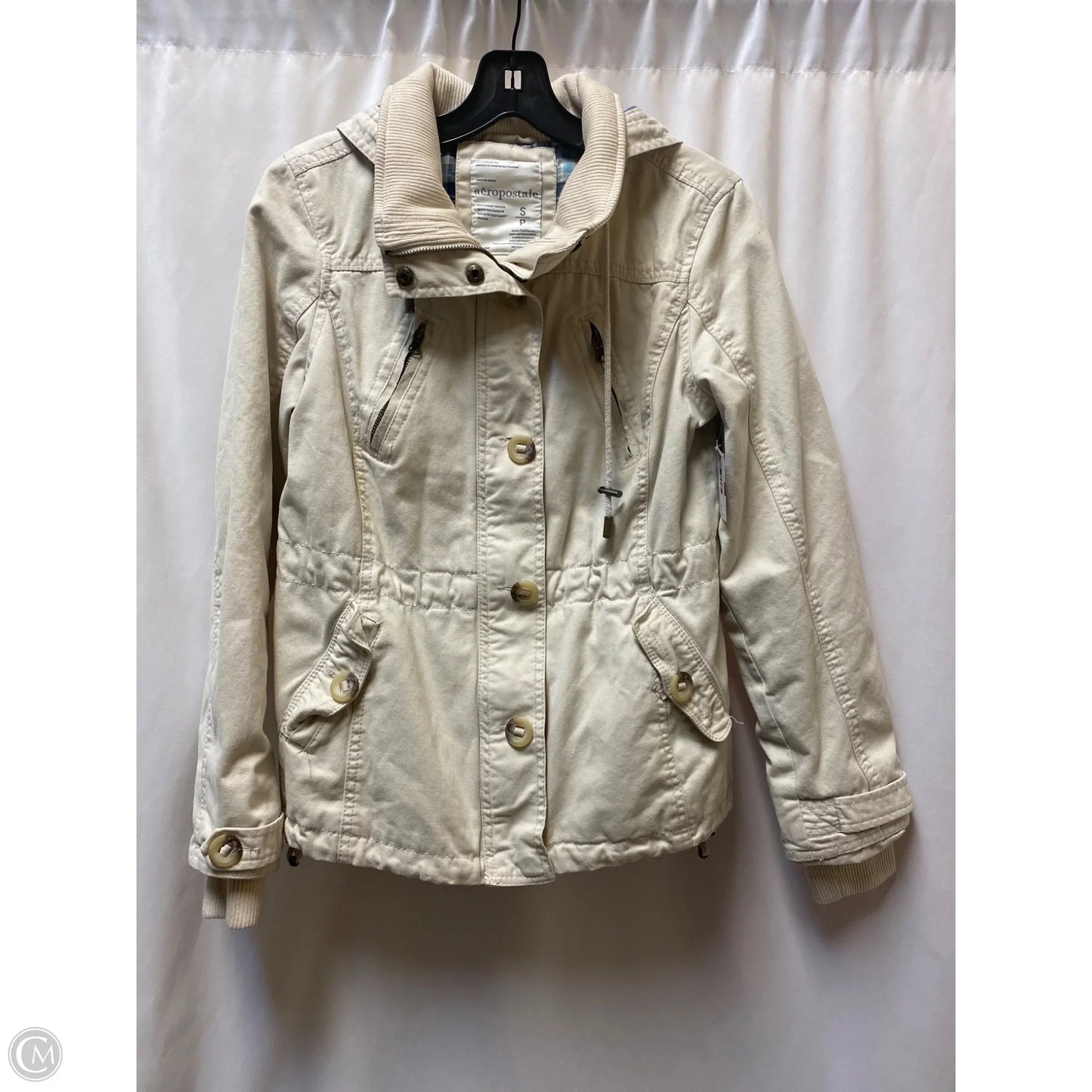 Jacket Other By Aeropostale In Tan, Size: S