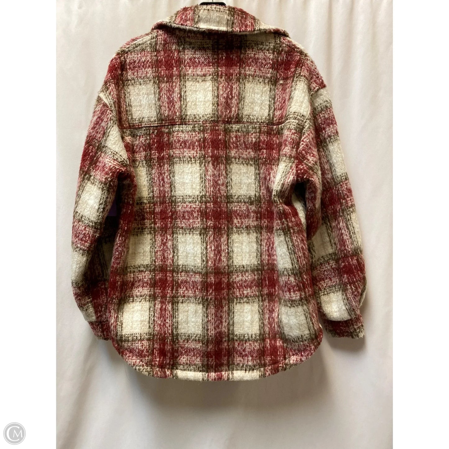 Jacket Other By Fashion Nova In Maroon, Size: S