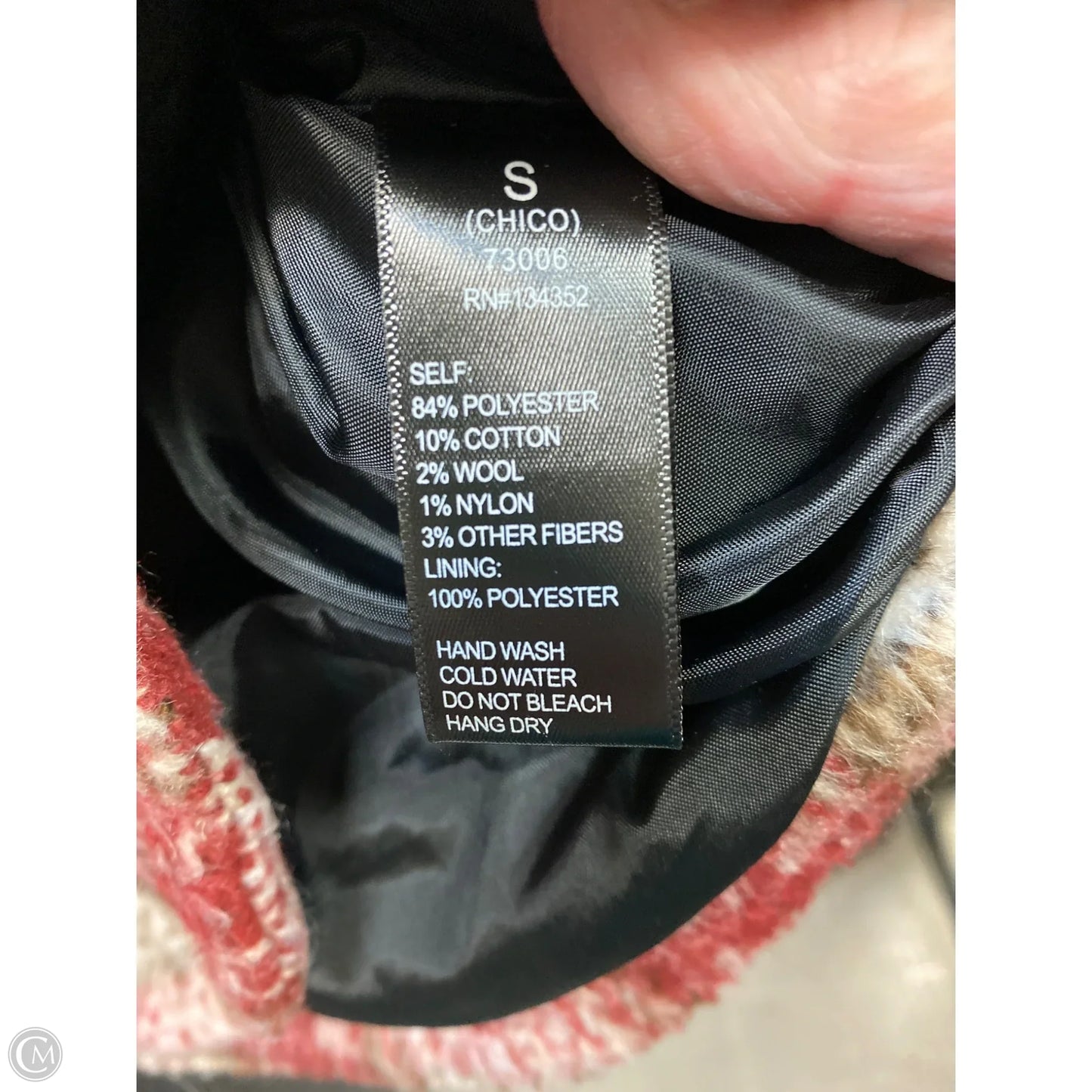 Jacket Other By Fashion Nova In Maroon, Size: S