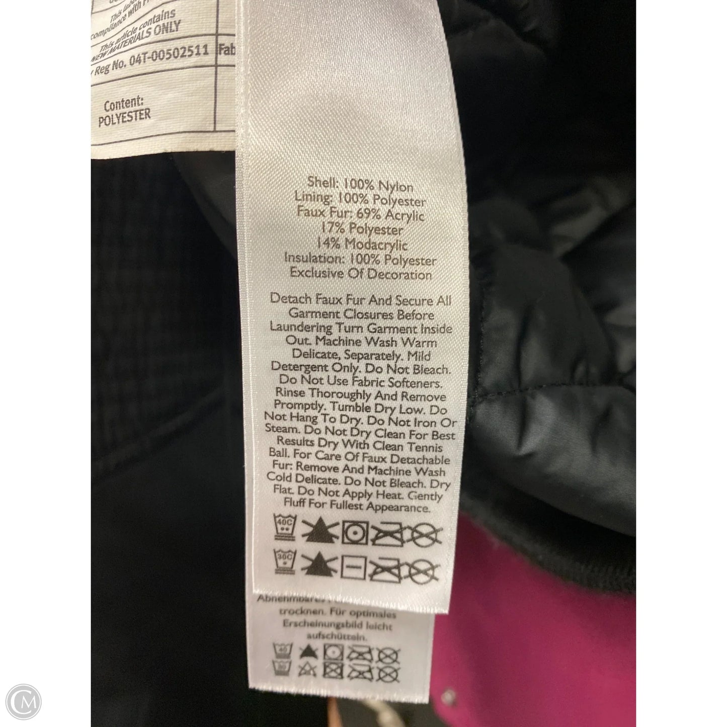 Coat Other By Eddie Bauer In Black, Size: Xs