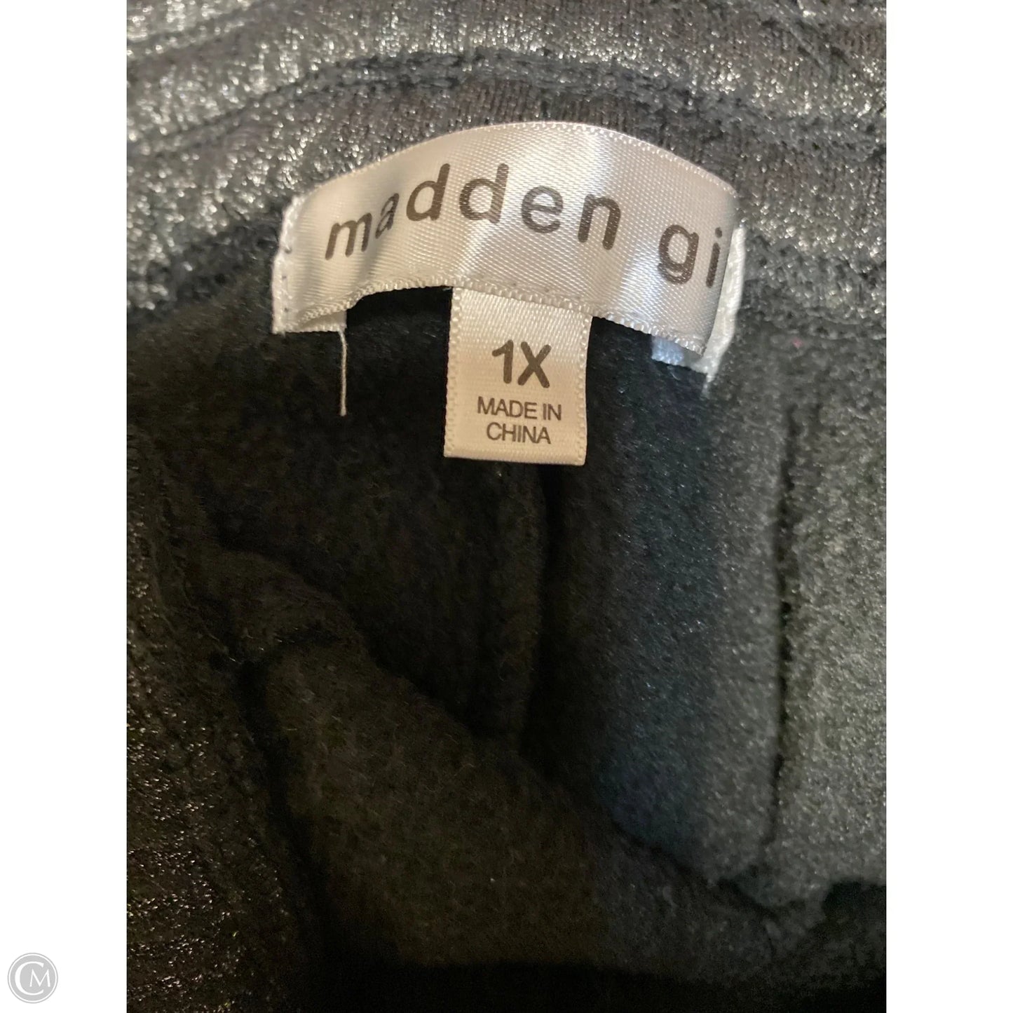 Pants Lounge By Madden Girl In Black, Size: 1x