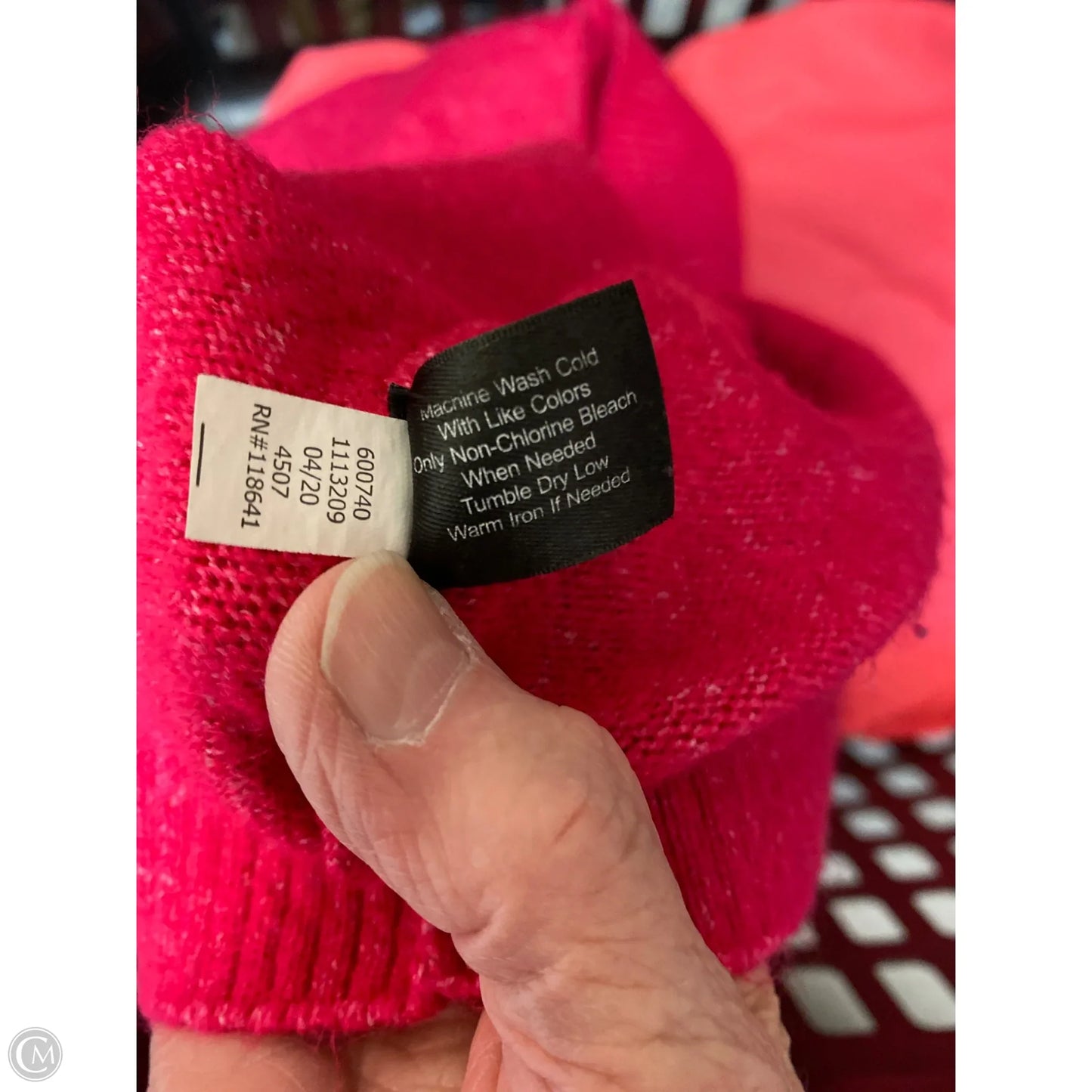 Sweater By Lane Bryant In Pink, Size: 1x