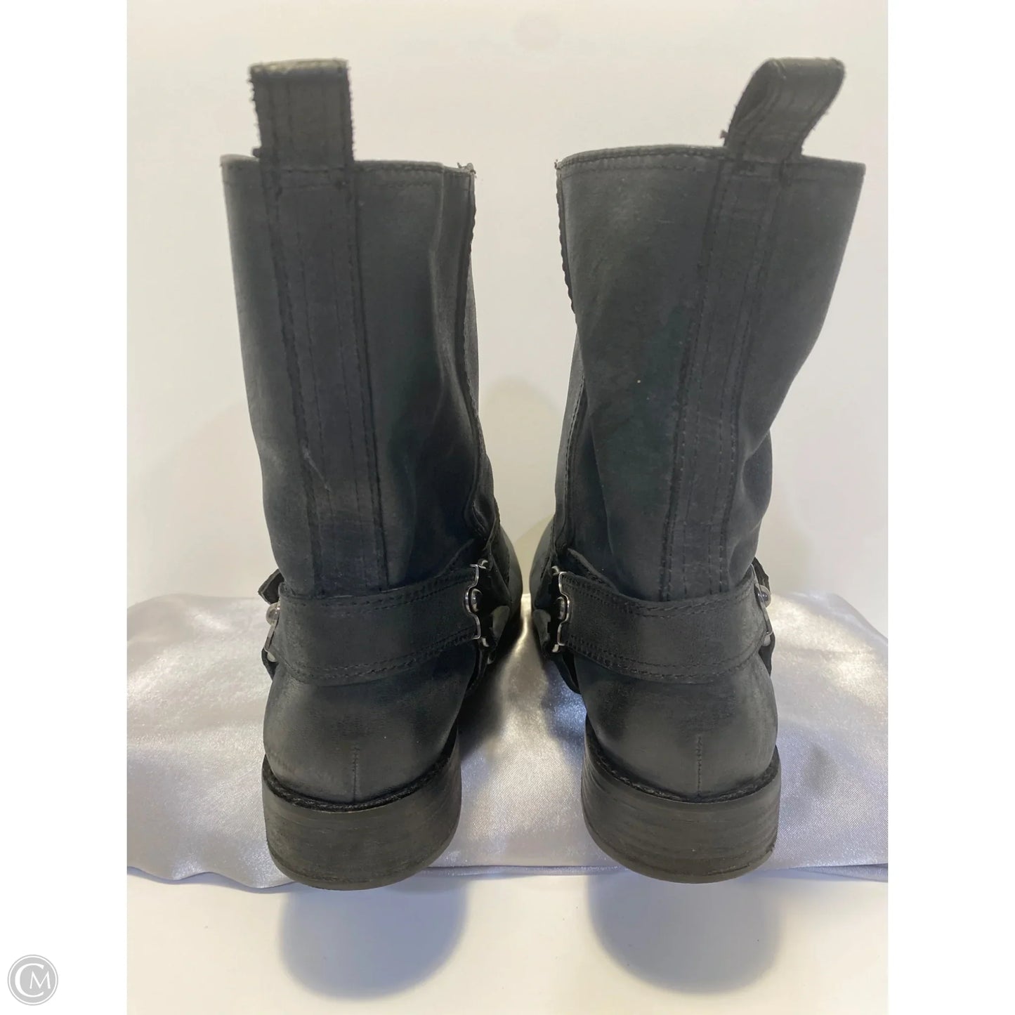 Boots Mid-calf Flats By Gianni Bini In Black, Size: 9