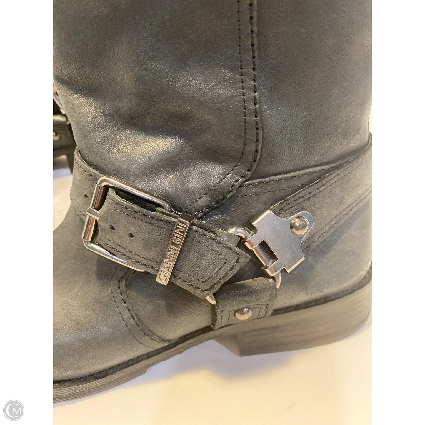 Boots Mid-calf Flats By Gianni Bini In Black, Size: 9