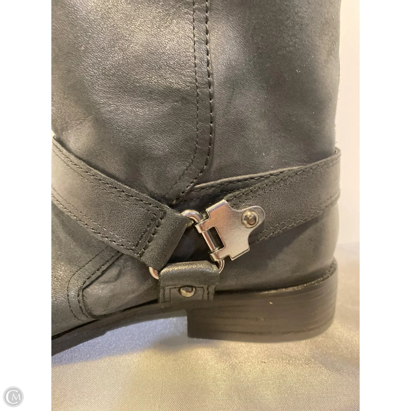 Boots Mid-calf Flats By Gianni Bini In Black, Size: 9