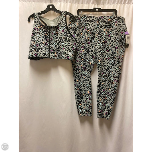 Athletic Pants 2pc By Torrid In Multi-colored, Size: 4x