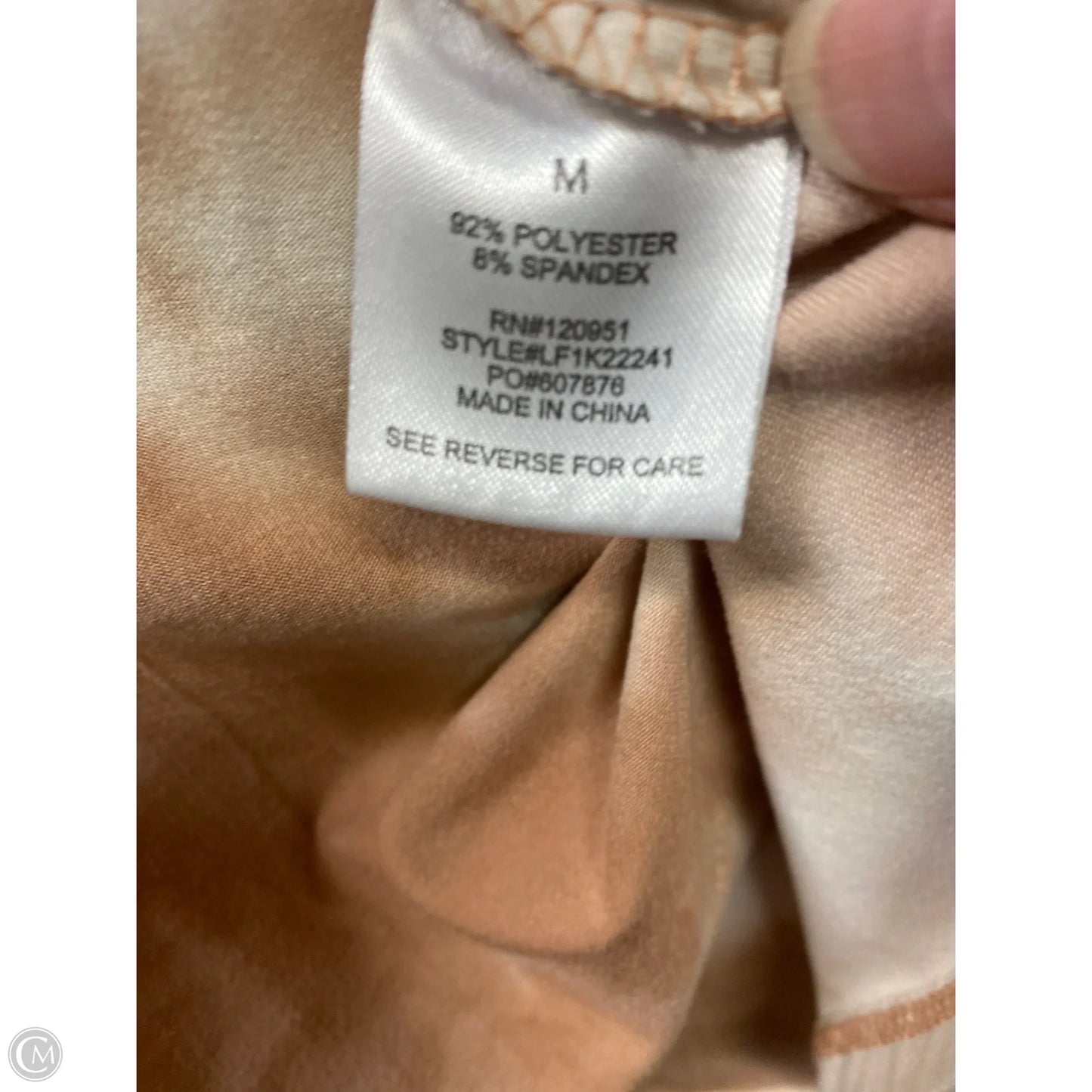 Top Long Sleeve By Olive And Oak In Cream, Size: M