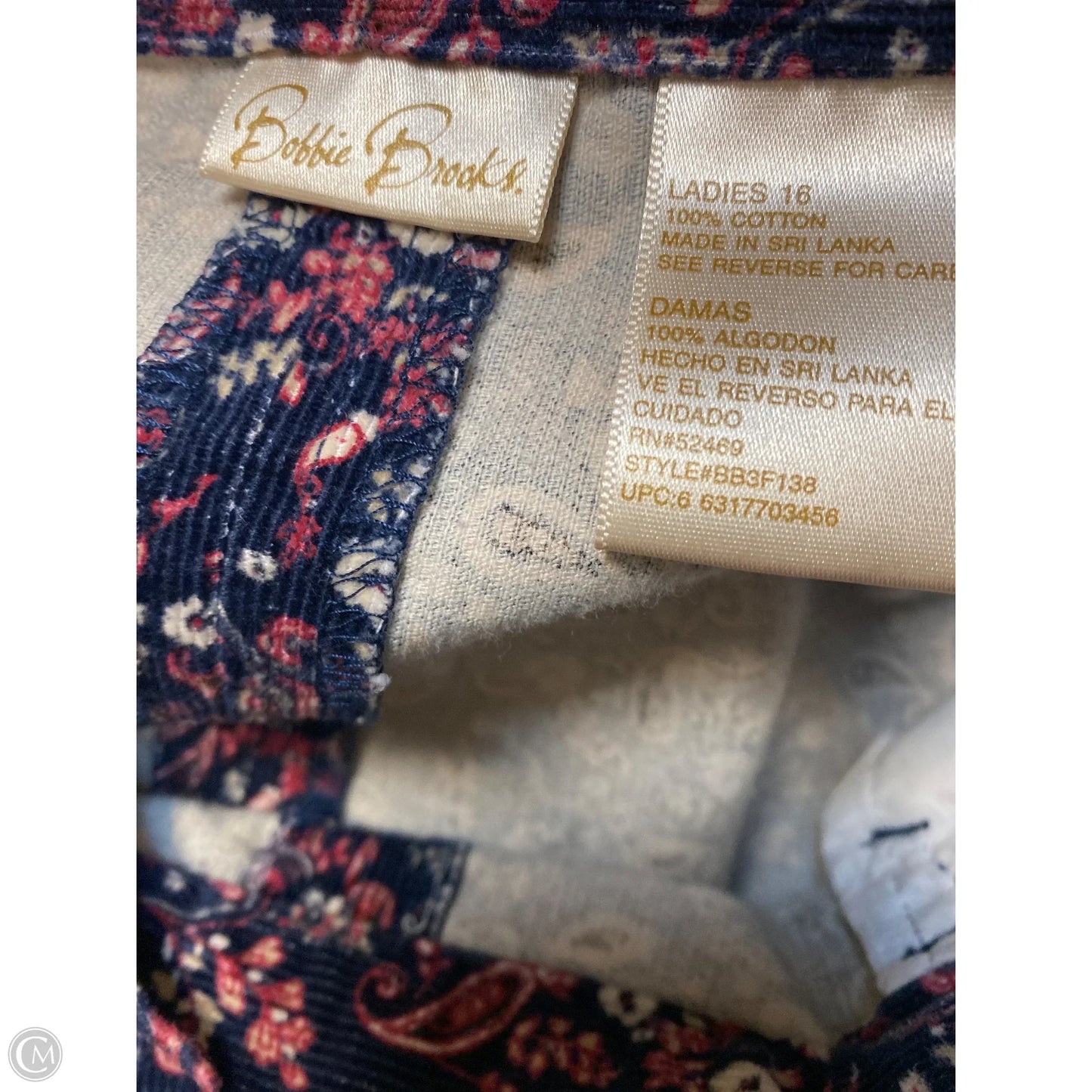 Skirt Maxi By Bobbie Brooks In Blue, Size: Xl