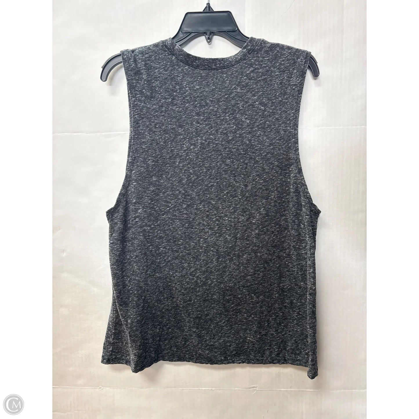 Top Sleeveless By Clothes Mentor In Grey, Size: Xxl