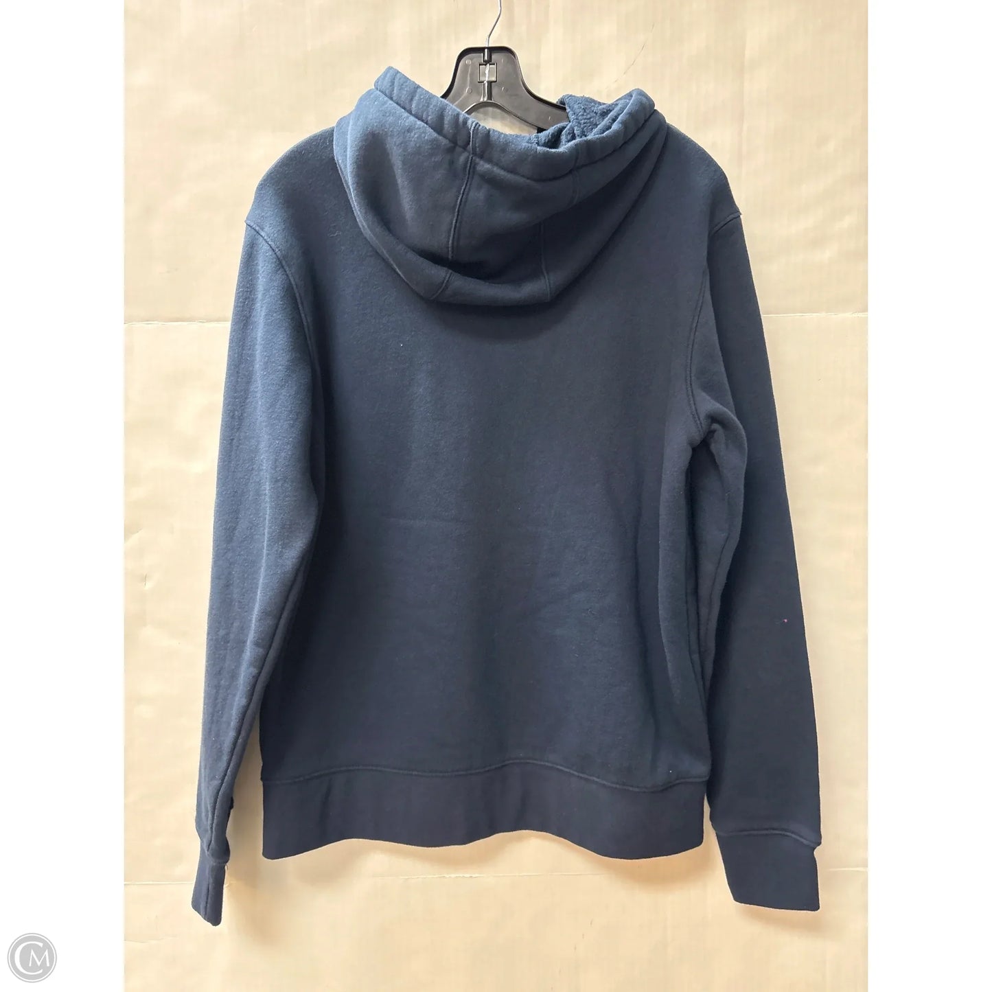 Sweatshirt Hoodie By Reebok In Navy, Size: S