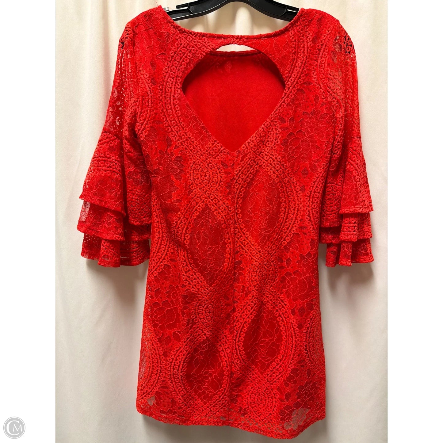 Dress Casual Short By Miami In Red, Size: Xs