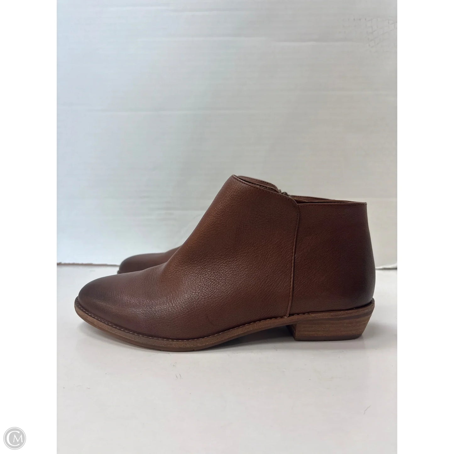 Boots Ankle Flats By Gianni Bini In Brown, Size: 7.5