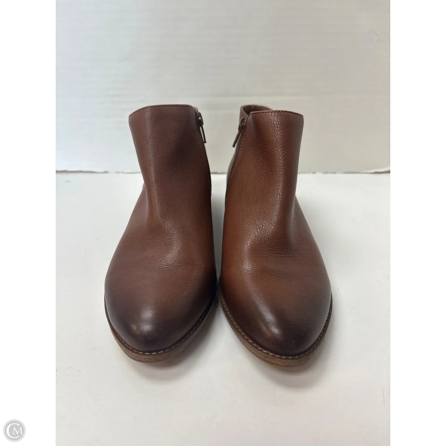 Boots Ankle Flats By Gianni Bini In Brown, Size: 7.5