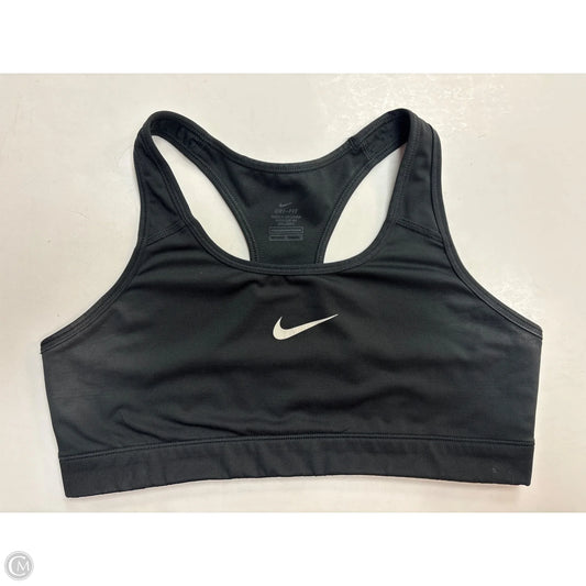 Athletic Bra By Nike In Black, Size: L
