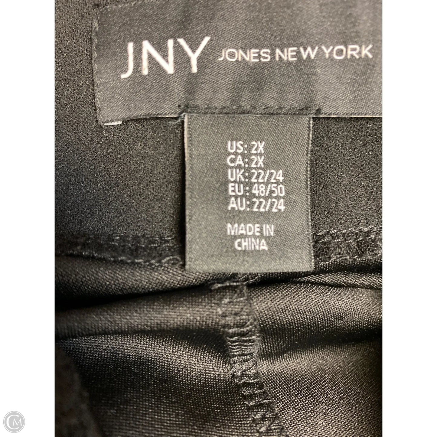 Pants Dress By Jones New York In Black, Size: 2x