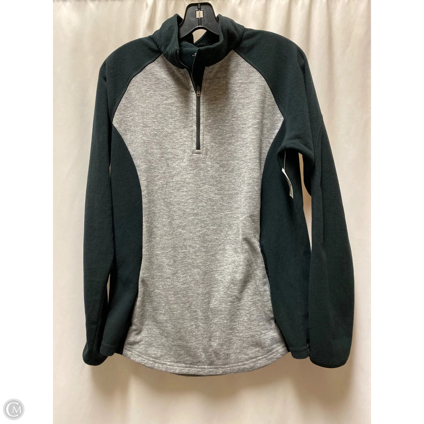 Sweatshirt Collar By Bcg In Grey, Size: L