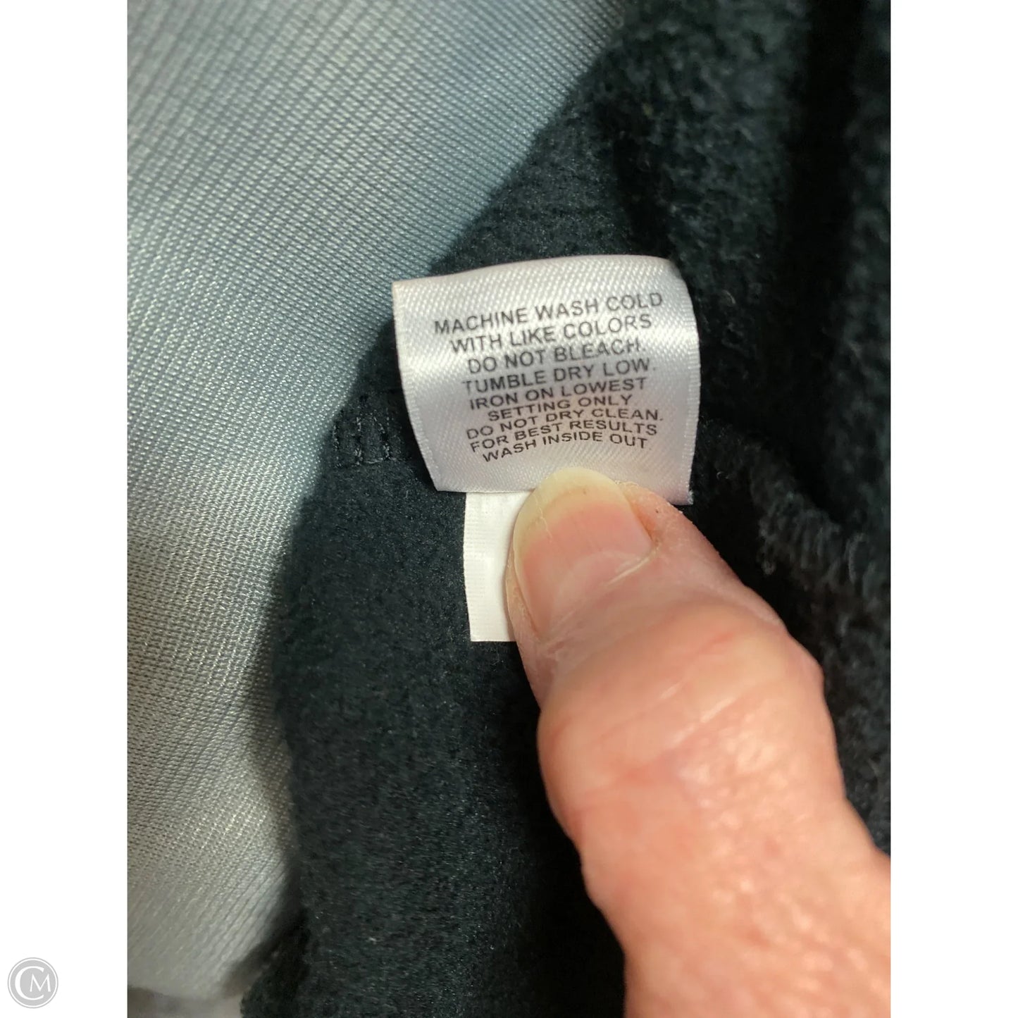 Sweatshirt Collar By Bcg In Grey, Size: L