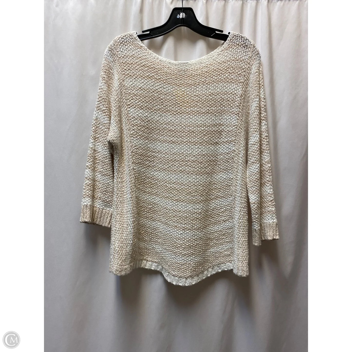 Sweater By Chicos In Cream, Size: M