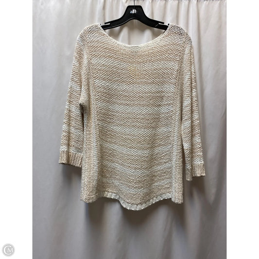 Sweater By Chicos In Cream, Size: M