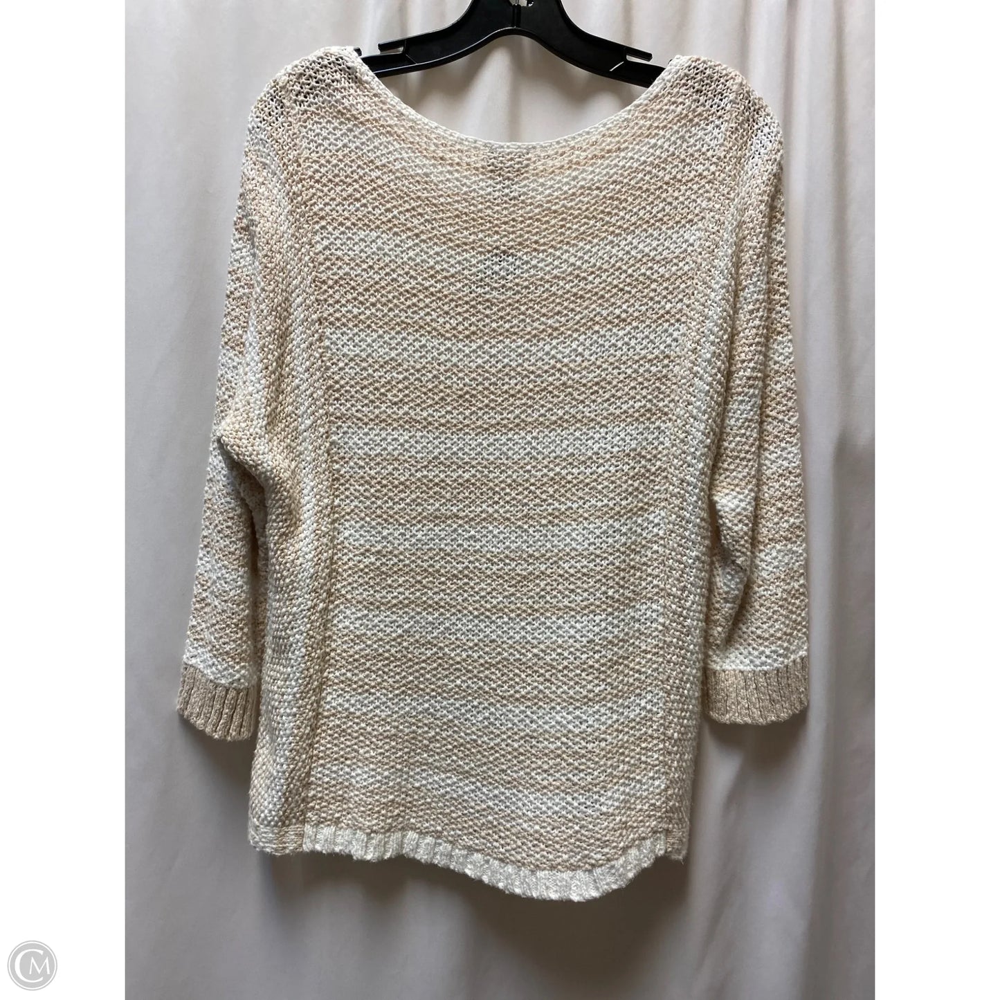 Sweater By Chicos In Cream, Size: M