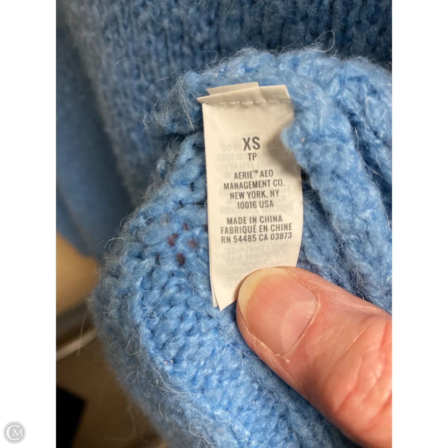 Sweater By Aerie In Blue, Size: Xs