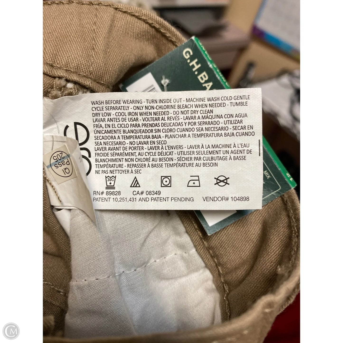 Pants Chinos & Khakis By Bass In Brown, Size: 12
