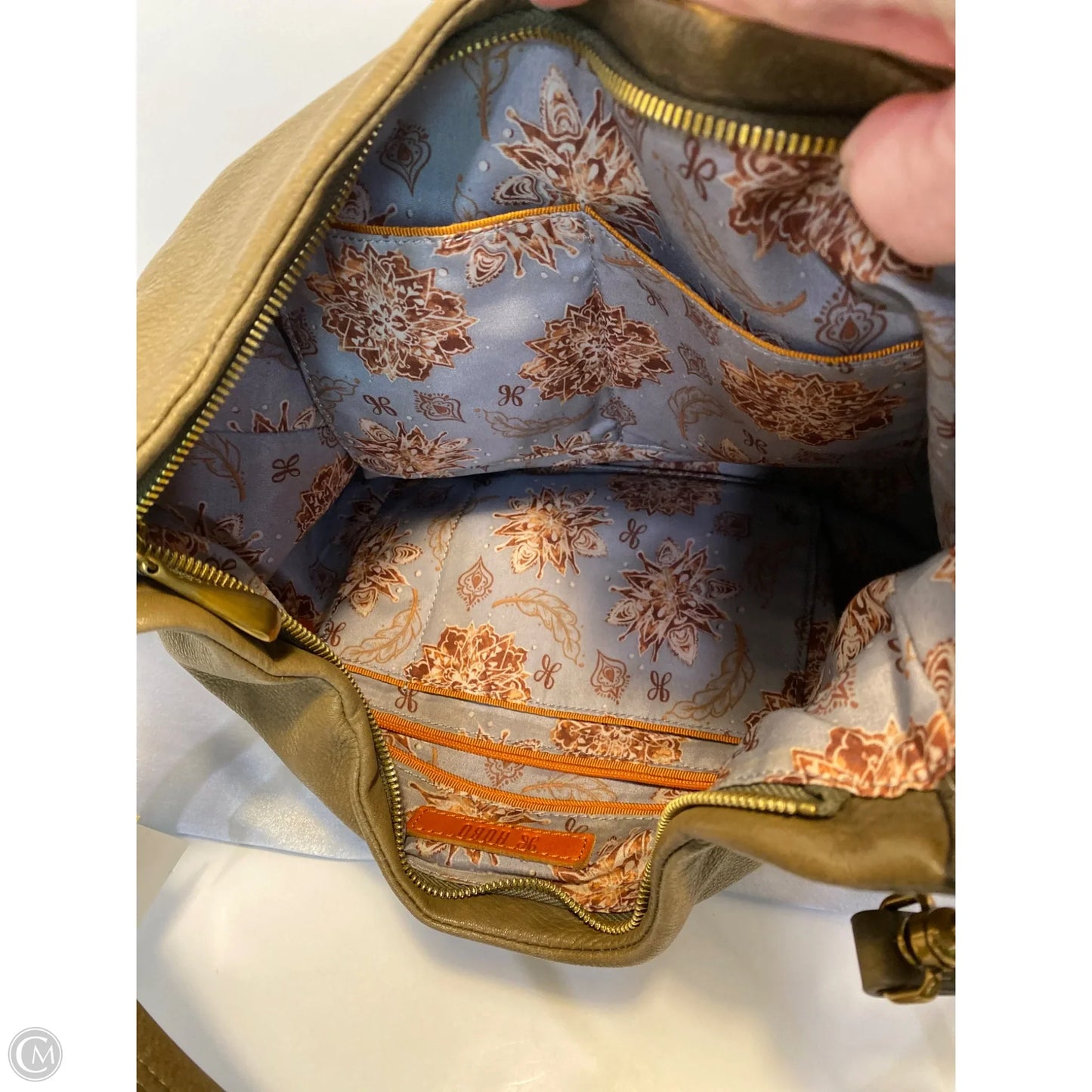 Crossbody Leather By Hobo Intl, Size: Medium