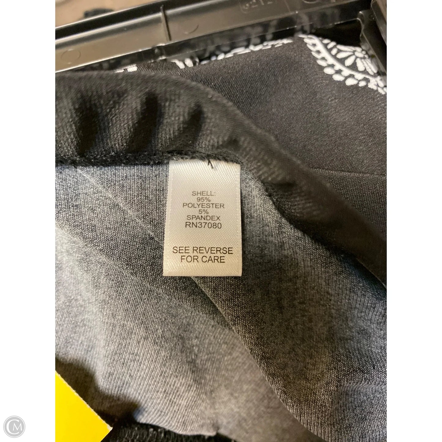 Pants Other By Cato In Black & White, Size: L