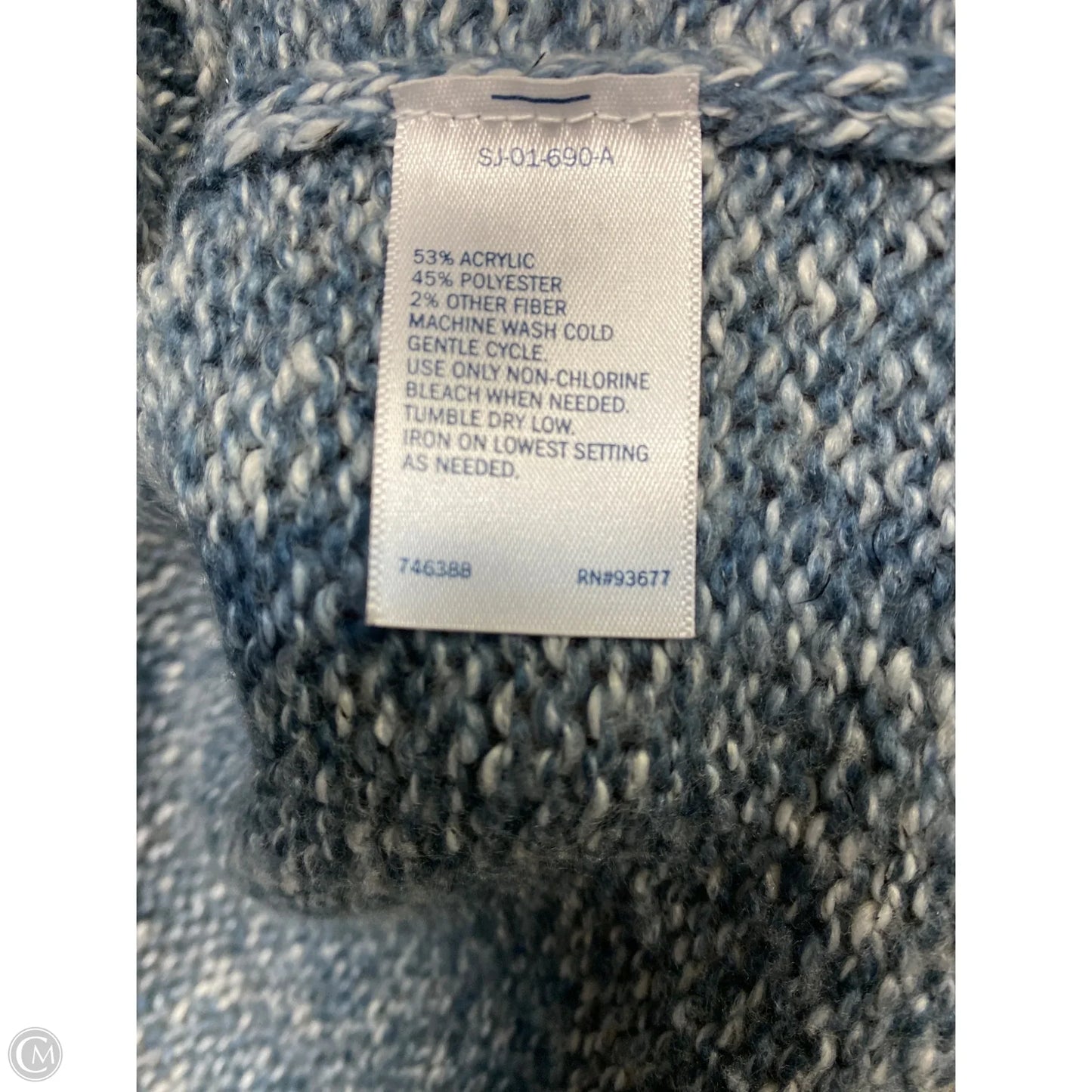 Cardigan By St Johns Bay In Blue, Size: Sp