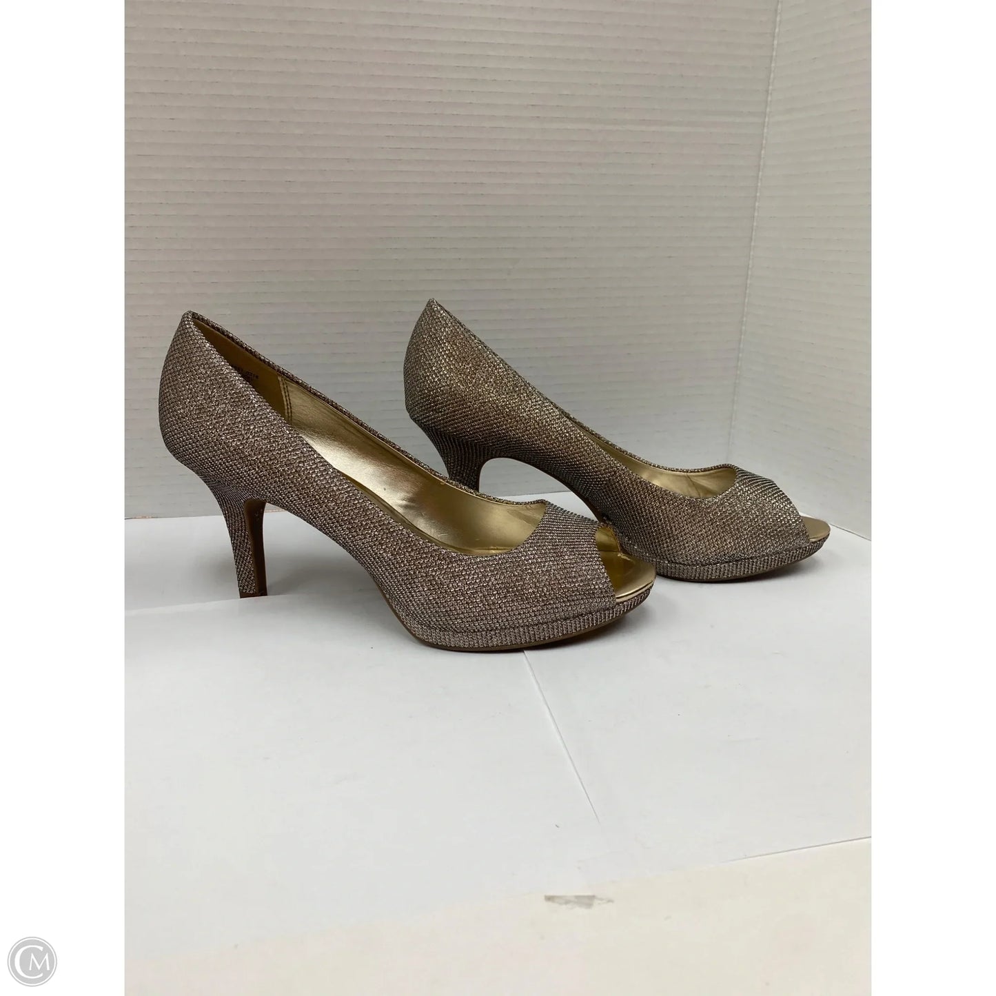 Shoes Heels Stiletto By Bandolino In Rose Gold, Size: 9.5