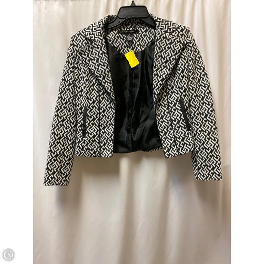 Blazer By 89th And Madison In Black & White, Size: Sp