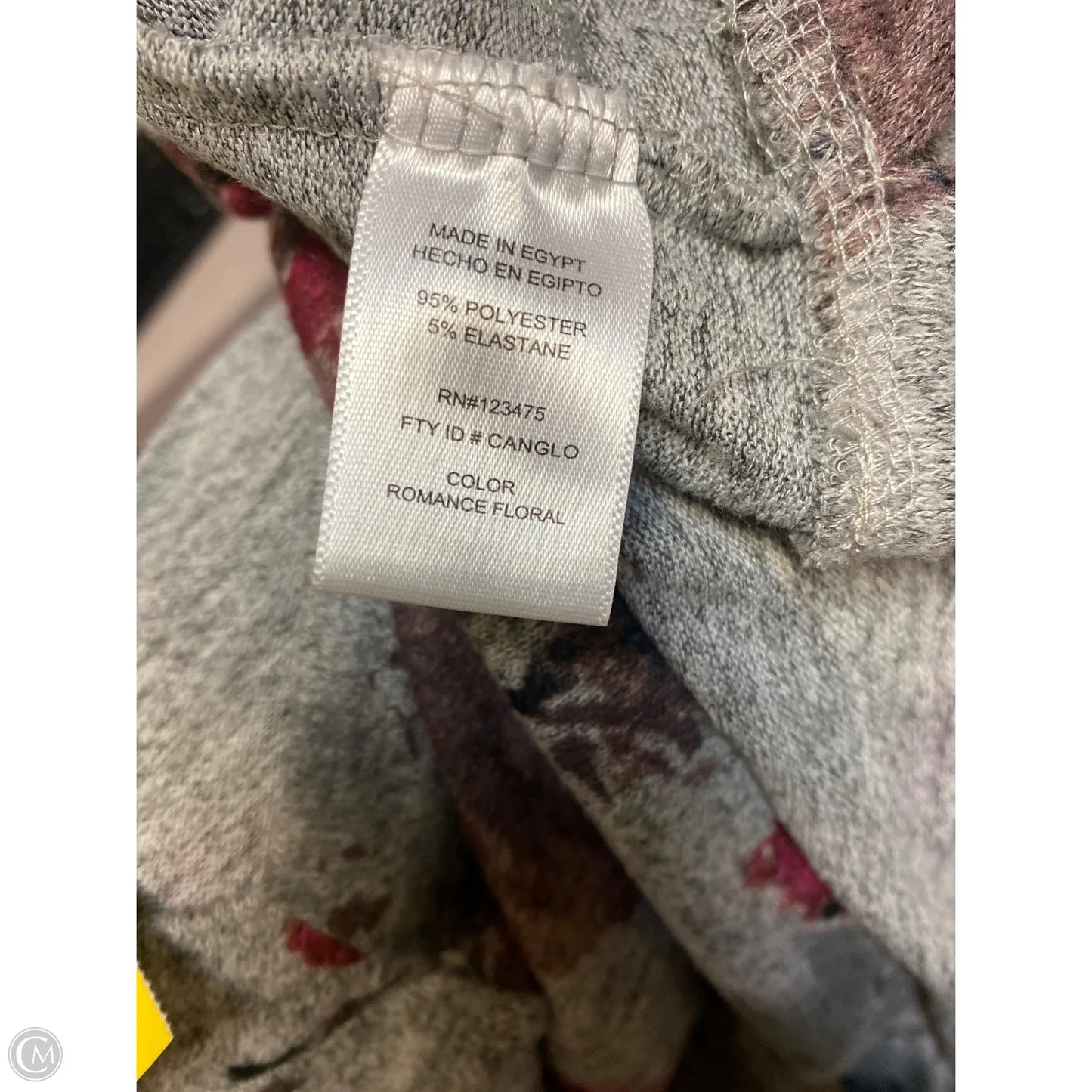 Top Long Sleeve By Ellen Tracy In Grey, Size: L