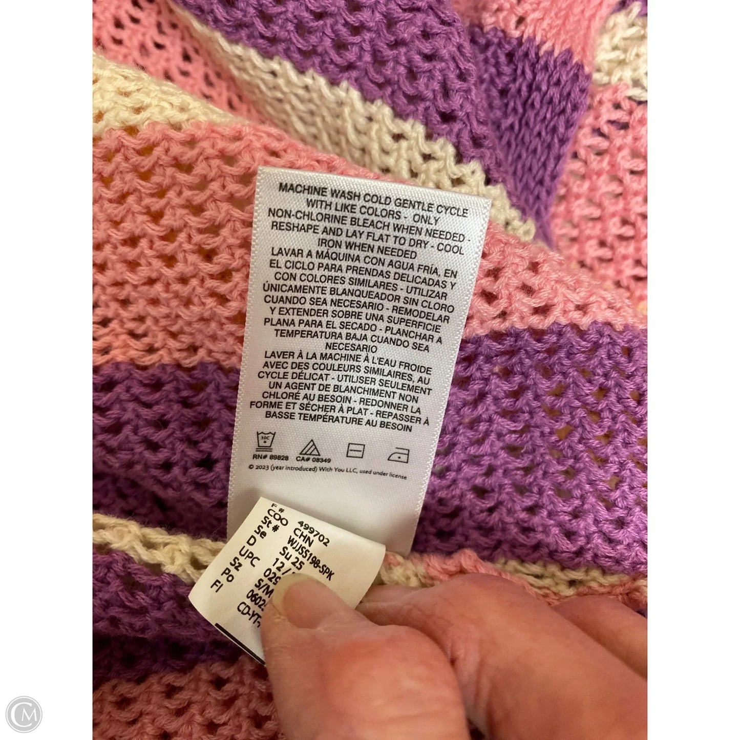 Cardigan By Jessica Simpson In Pink, Size: S