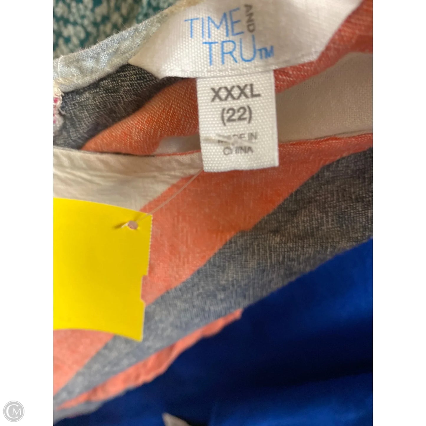 Top Sleeveless By Time And Tru In Pink, Size: Xxl