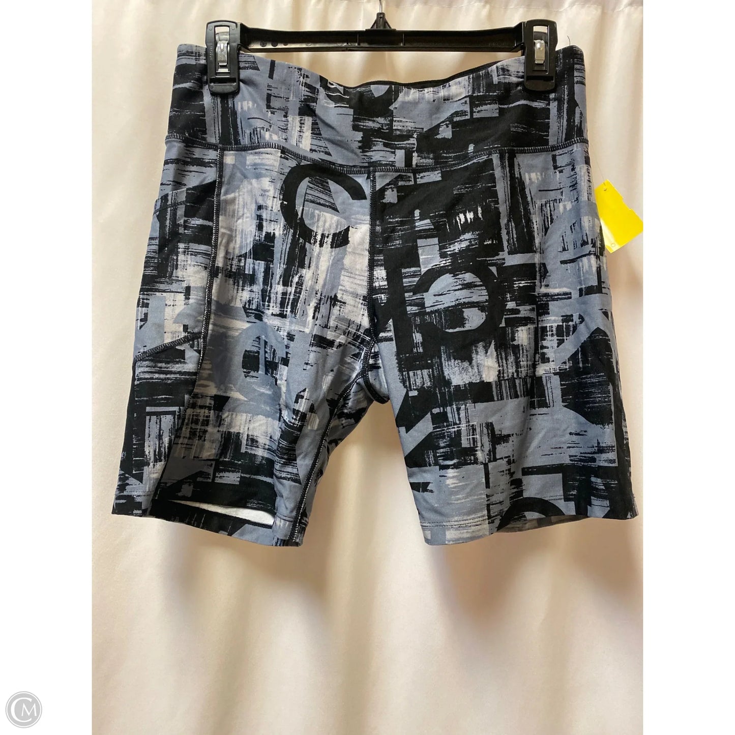 Athletic Shorts By Calvin Klein In Grey, Size: Xl