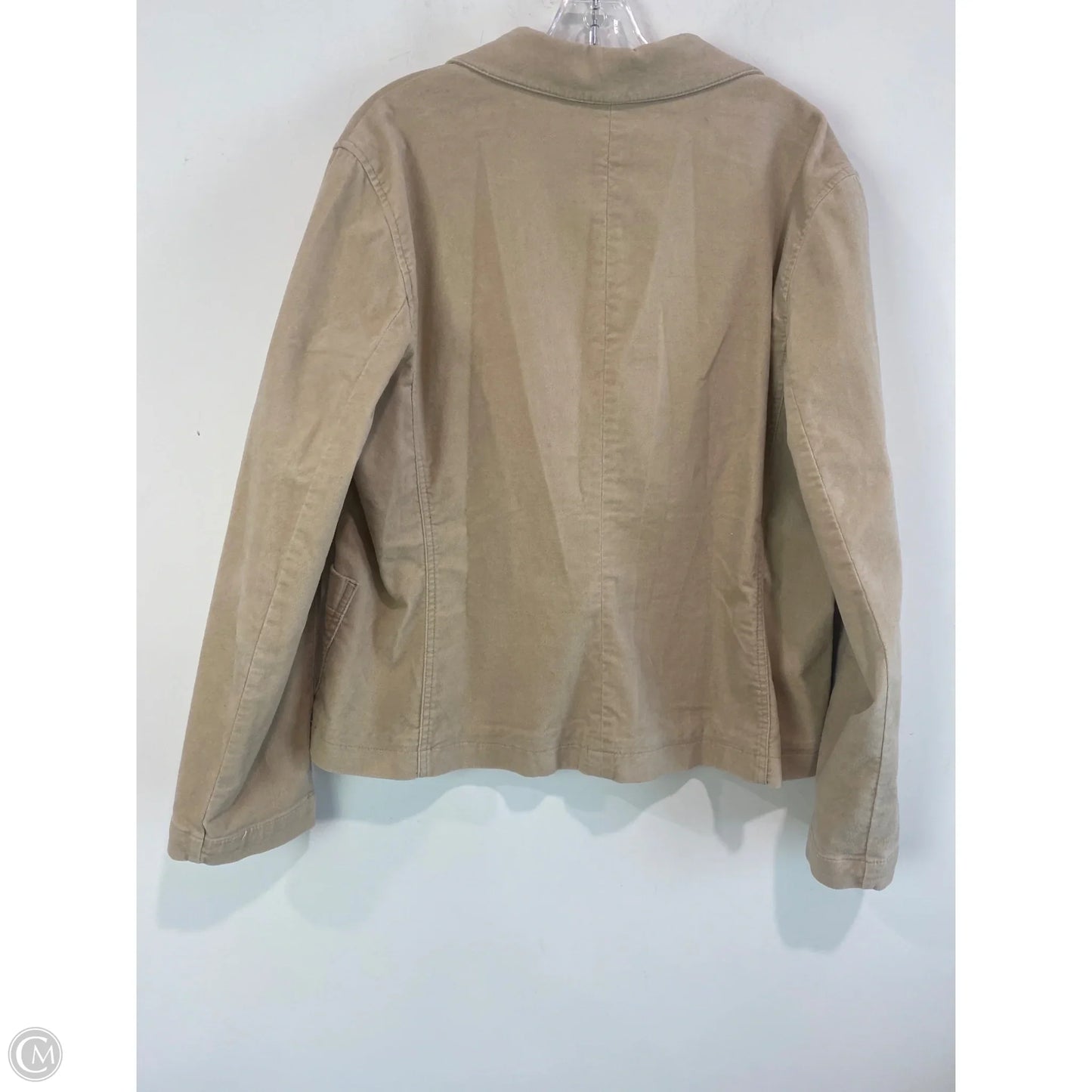 Blazer By New York And Co In Tan, Size: 1x