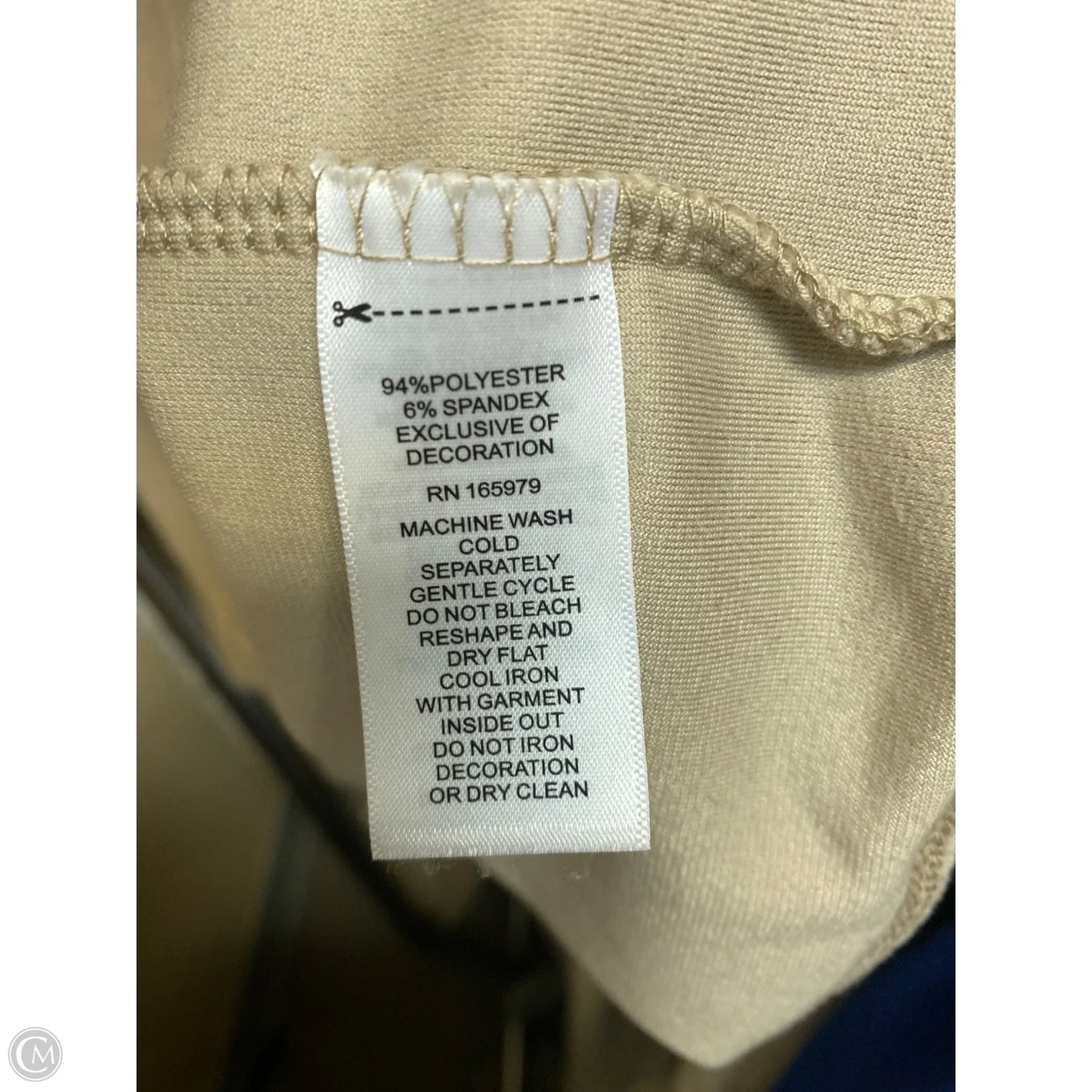 Pants Set 2pc By Cable And Gauge In Beige, Size: Xl