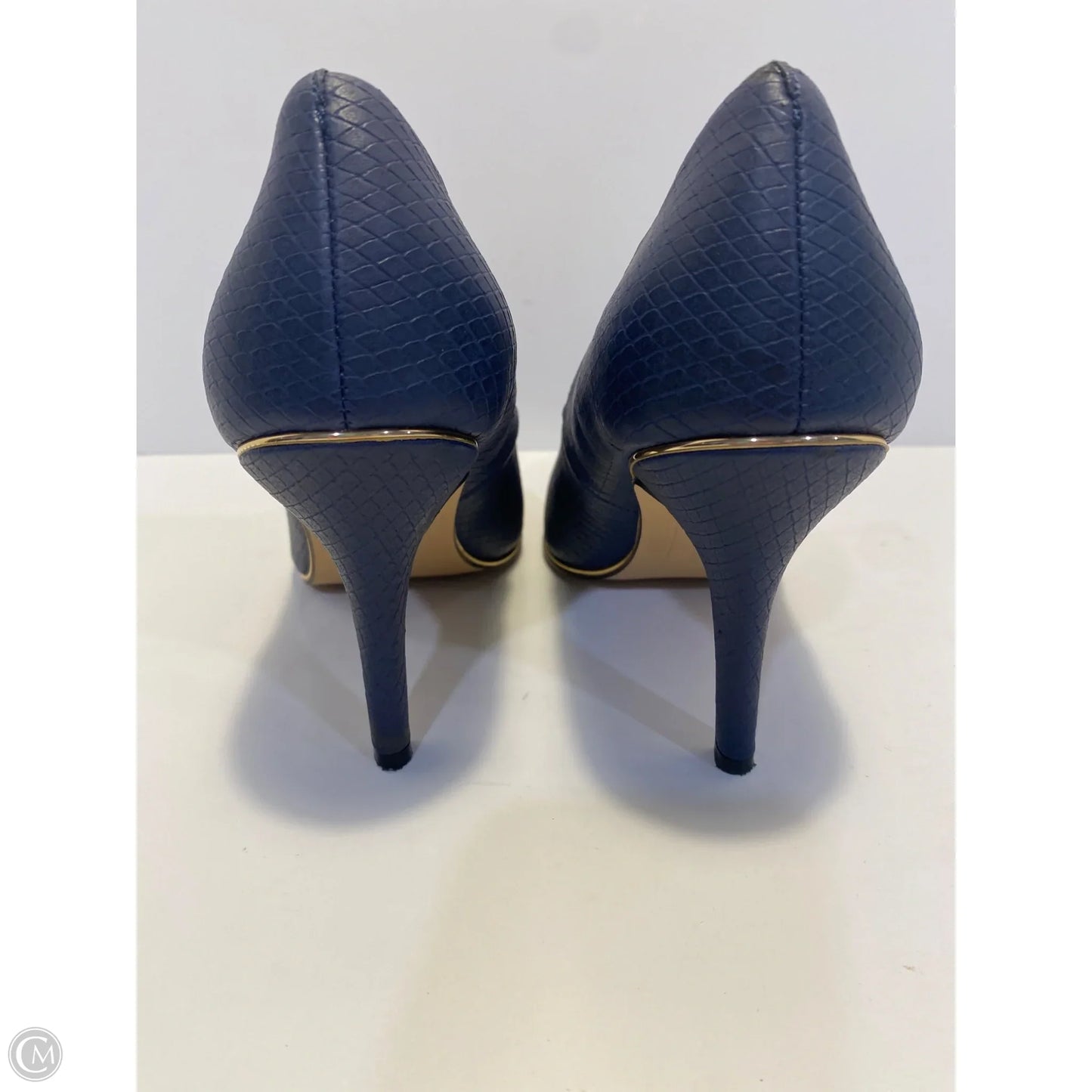 Shoes Heels Stiletto By Marc New York In Blue, Size: 7