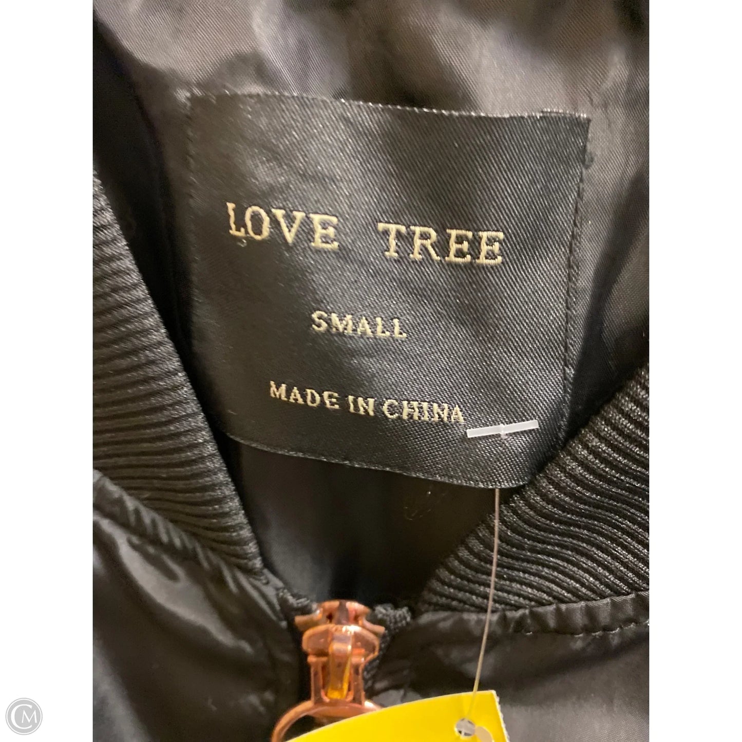 Jacket Moto By Love Tree In Black, Size: S