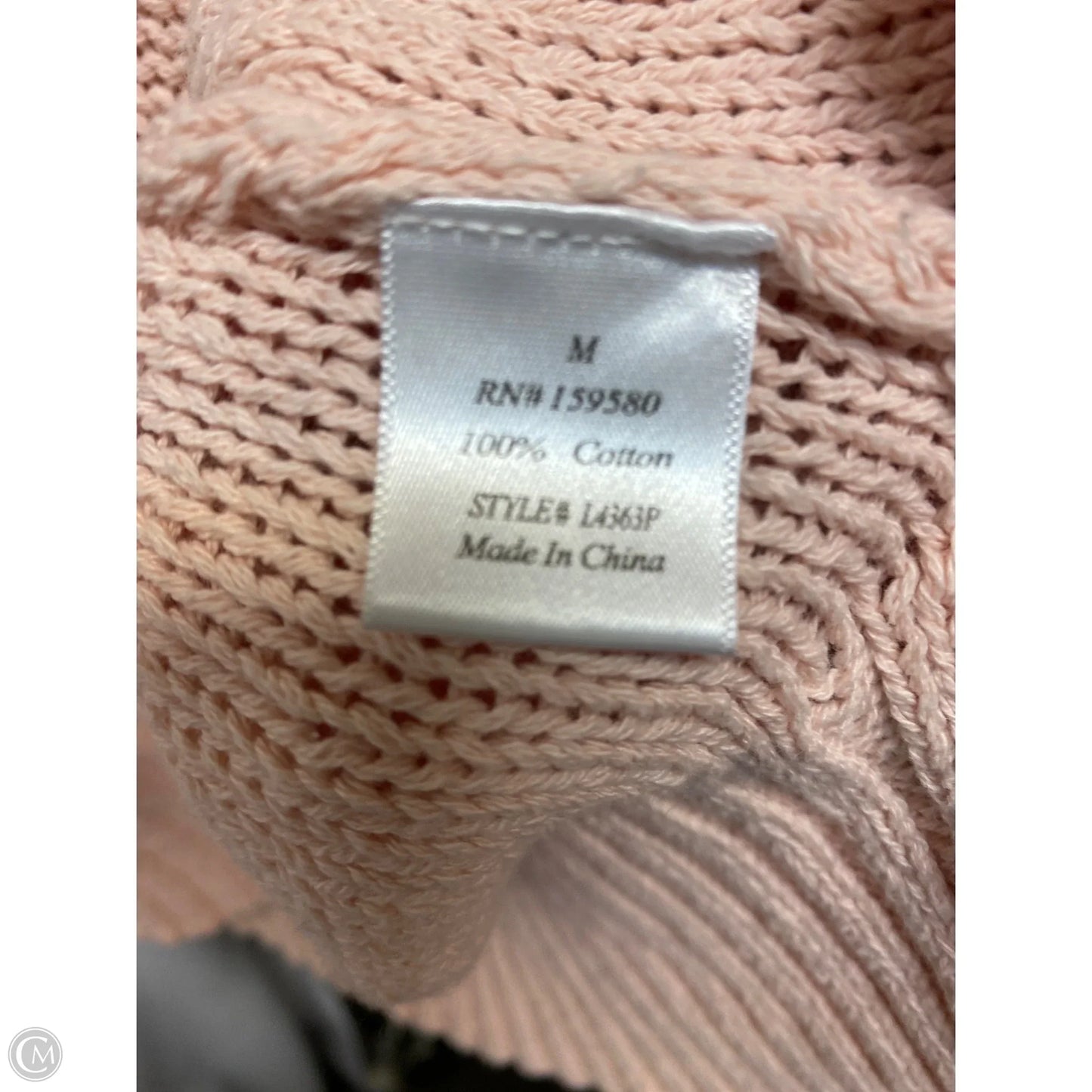 Sweater By Pink Lily In Pink, Size: M