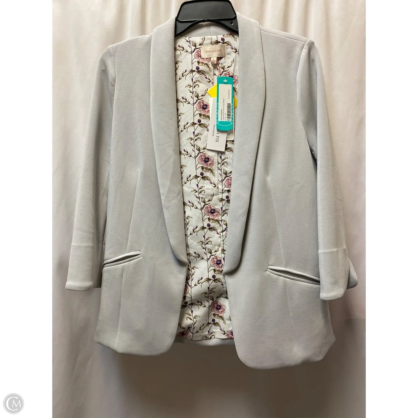 Blazer By Skies Are Blue In Grey, Size: M