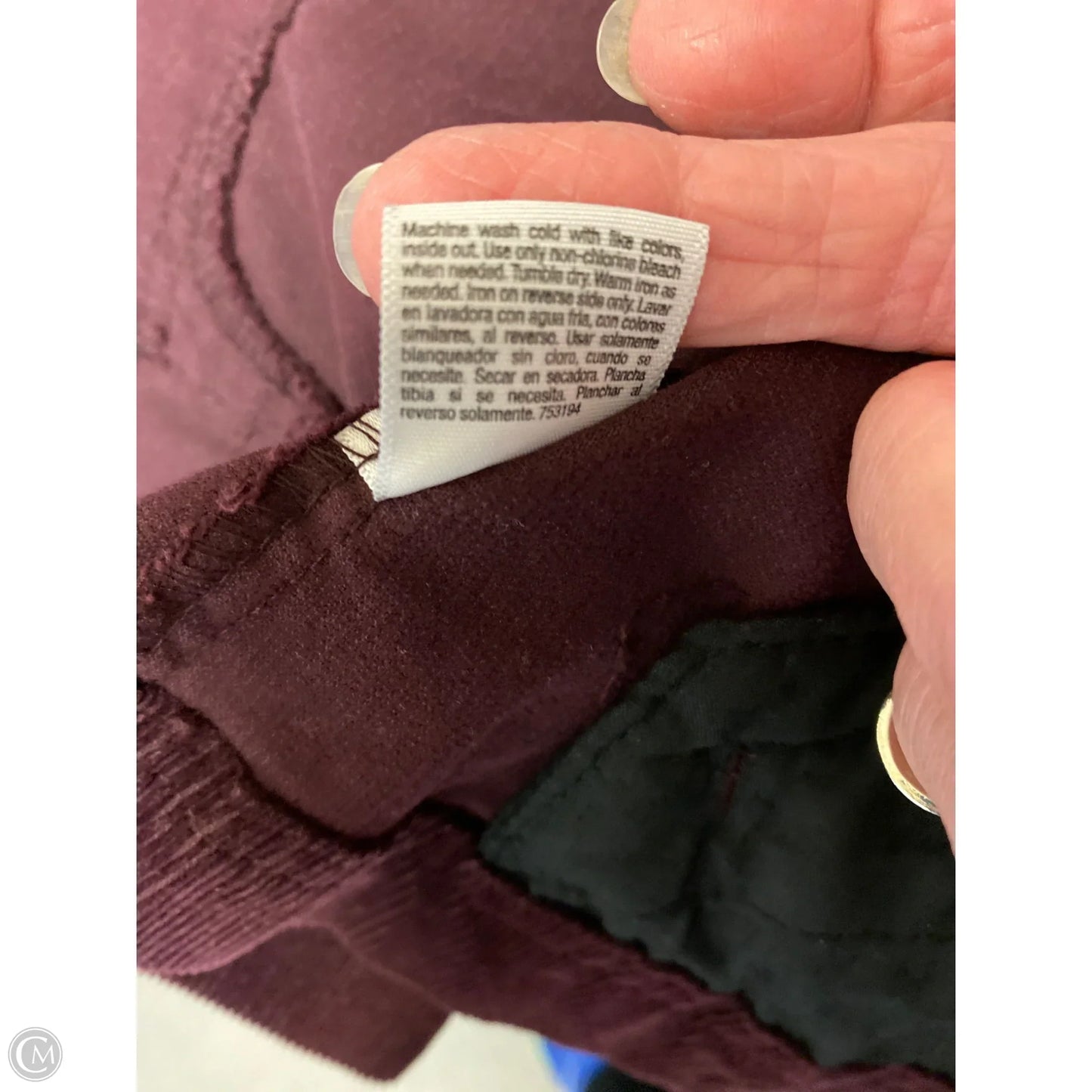 Blazer By St Johns Bay In Purple, Size: M