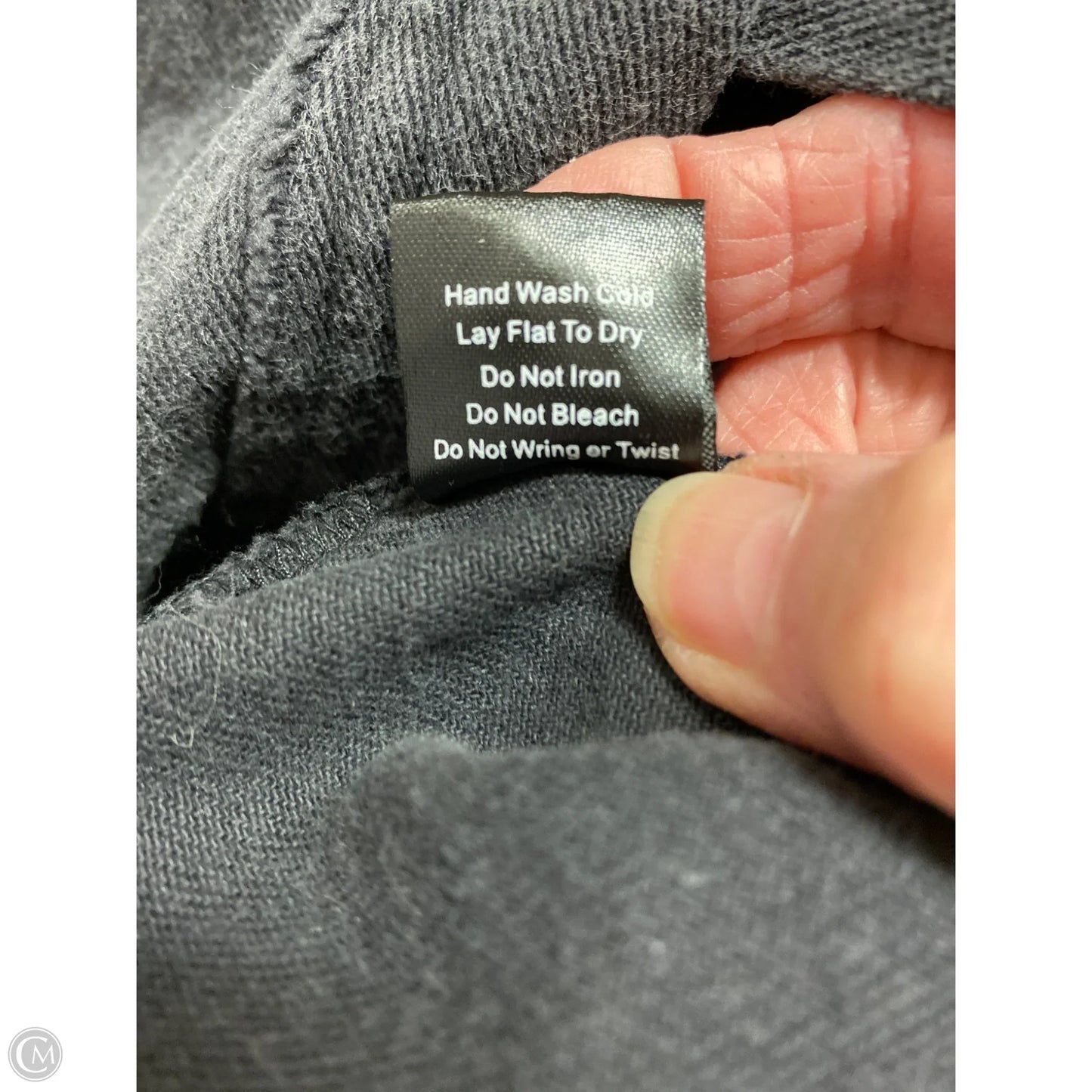 Jacket Denim By Pol In Black Denim, Size: L