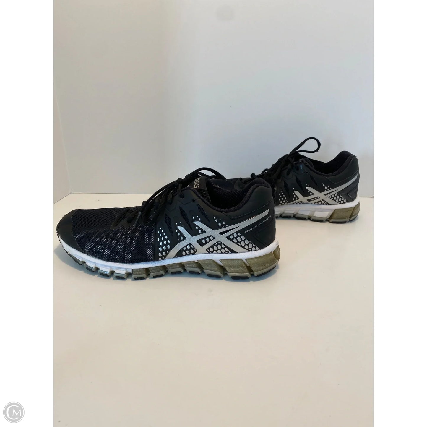 Shoes Athletic By Asics In Black, Size: 10